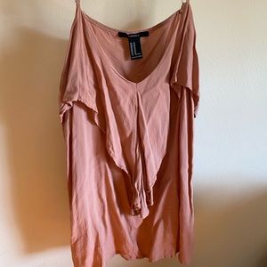 Pink spaghetti strap shirt